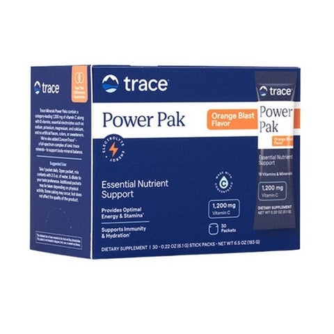 Trace Minerals, Electrolyte Stamina Power Pak, Orange Blast 32 pk
