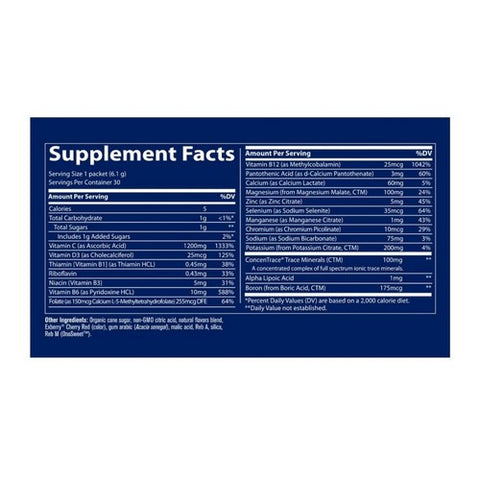 Trace Minerals, Electrolyte Stamina Power Pak, Cranberry 32 pk