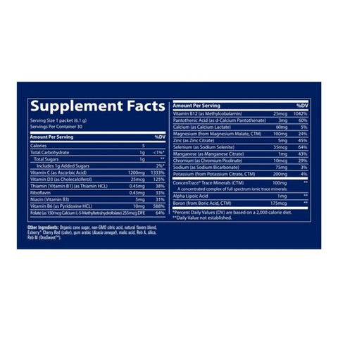 Trace Minerals, Electrolyte Stamina Power Pak, Cherry Limeade 32 pk