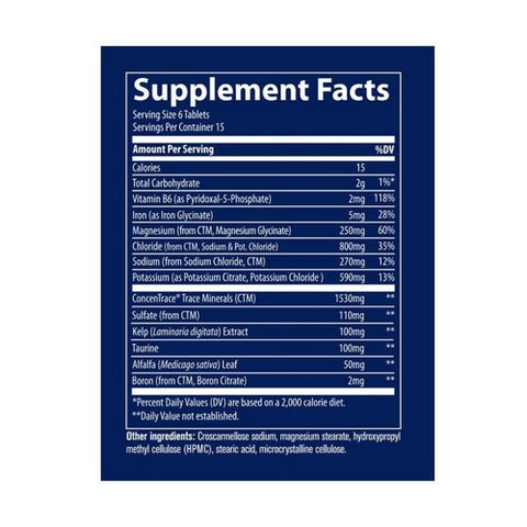 Trace Minerals, Electrolyte Stamina Tablets, 90 Tabs
