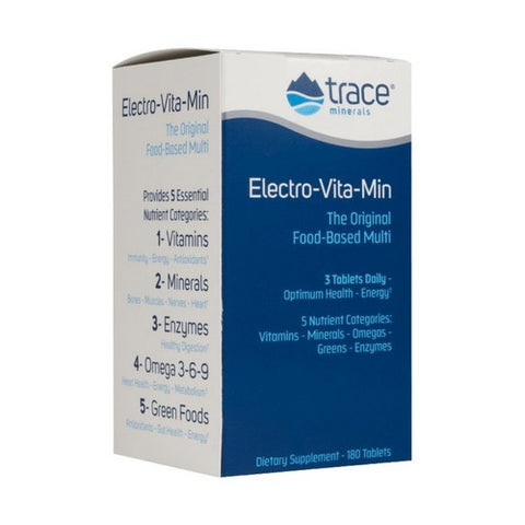 Trace Minerals, Electro-Vita-Min, 180 Tabs