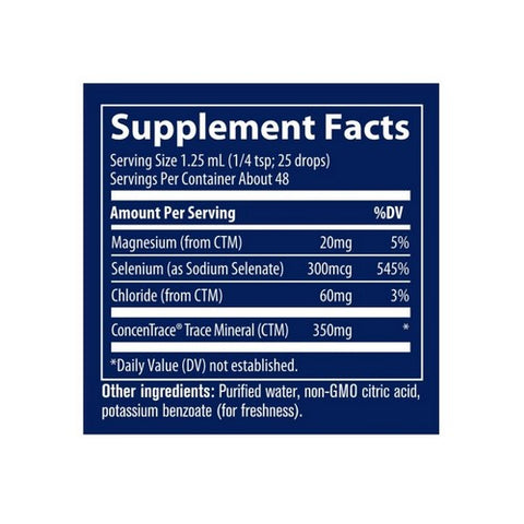 Trace Minerals, Ionic Selenium, 2 oz