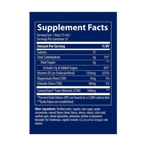 Trace Minerals, Liquid Vitamin D3, 16 oz