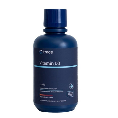 Trace Minerals, Liquid Vitamin D3, 16 oz