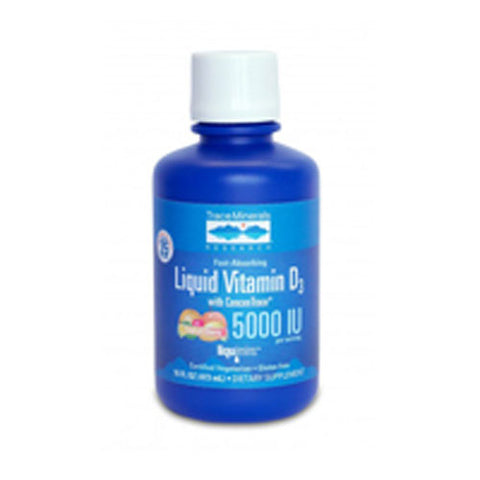 Trace Minerals, Liquid Vitamin D3, 16 oz