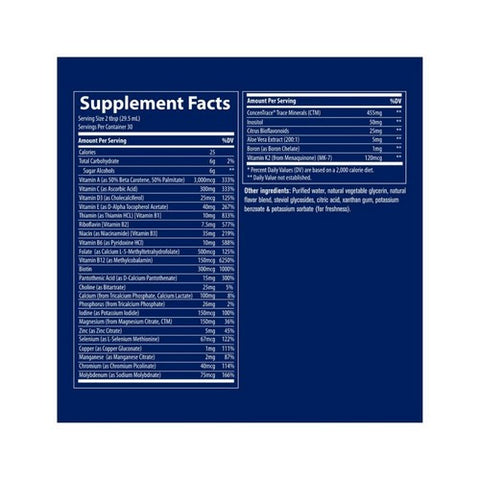 Trace Minerals, Liquid Multi Vita-Mineral, Berry 32 oz