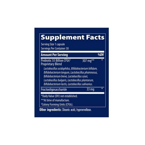 Trace Minerals, Probiotic 55 Billion, 30 caps