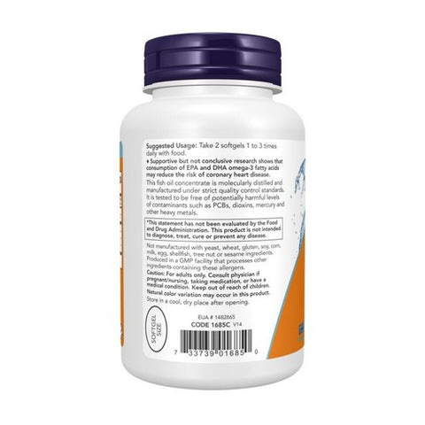 Now Foods, Omega-3 Mini Gels, 180 softgels