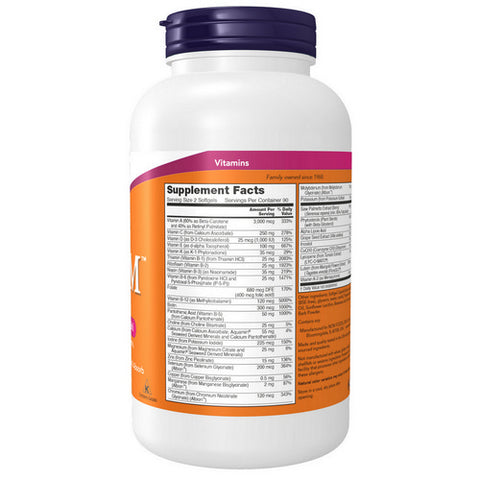 Now Foods, Adam Men's Multiple Vitamin, 180 Softgels