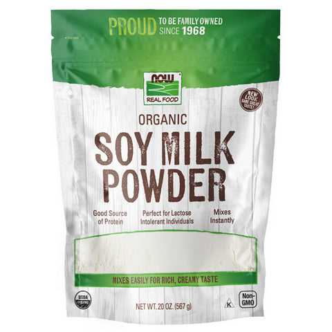 Now Foods, Organic Soy Milk Powder, 567g, 20 oz