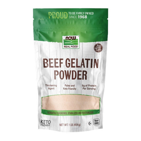 Now Foods, Beef Gelatin, 1 lb