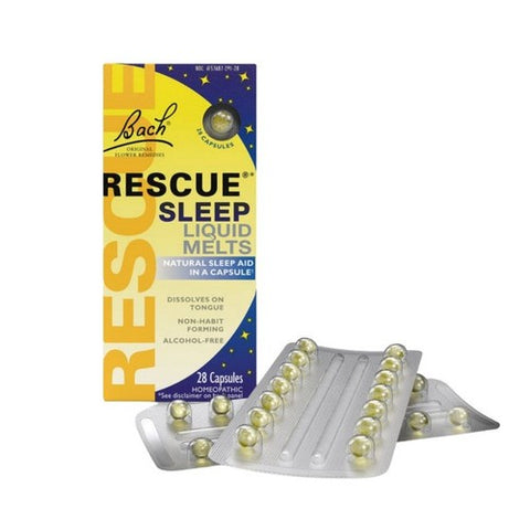 Bach, Rescue Sleep, Liquid Melts 28 caps