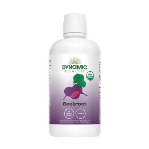 Dynamic Health Laboratories, Organic Beet Root Juice, 32 oz