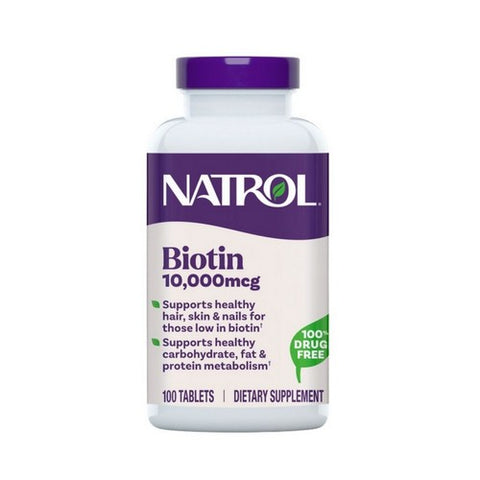 Natrol, Biotin, 100 tab