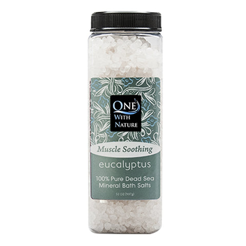 One with Nature, Bath Salts, Eucalyptus 32 oz