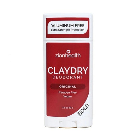 Zion Health, Clay Dry Deodorant, Original