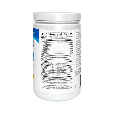 North American Herb & Spice, Purely-B Vitamin B, 400 GRAMS