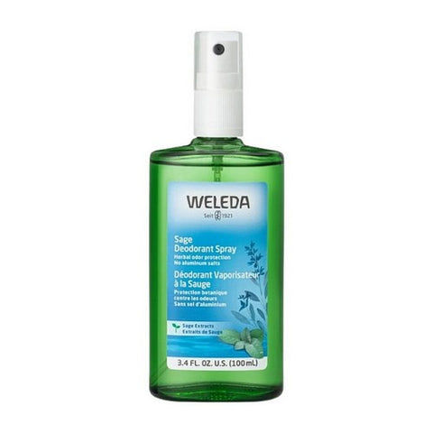 Weleda, Deodorant Spray, Sage 3.4 oz