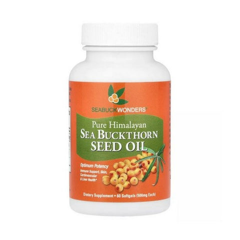 Seabuck Wonders, Sea Buckthorn Seed Oil, 60 Softgels