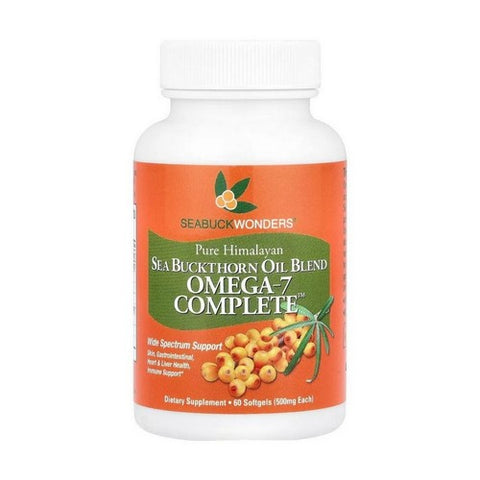 Seabuck Wonders, Omega-7 Complete, 60 Softgels