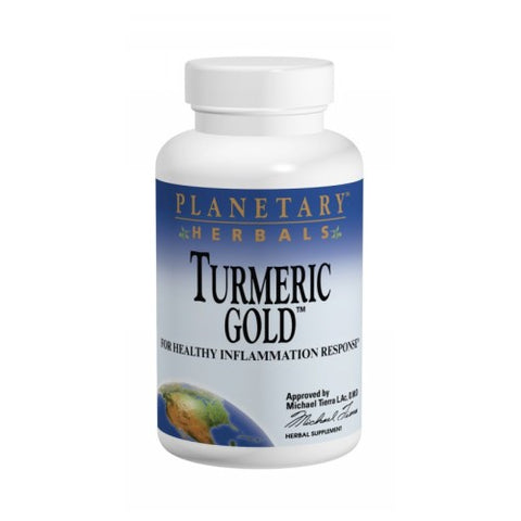 Planetary Herbals, Turmeric Gold, 500 mg, 120 tabs
