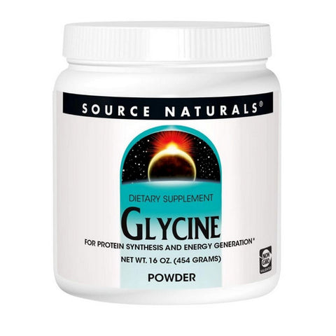 Source Naturals, Glycine Powder, 453.6 GM, 16 oz