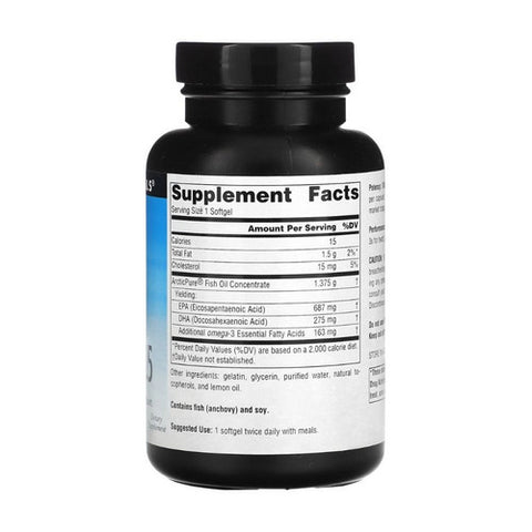 Source Naturals, ArcticPure Omega-3 1125 Fish Oil, 60 softgels