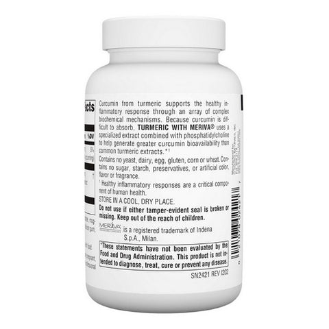 Source Naturals, Meriva Turmeric Complex, 120 tabs