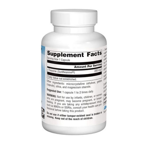 Source Naturals, L-Theanine, 200 mg, 120 caps