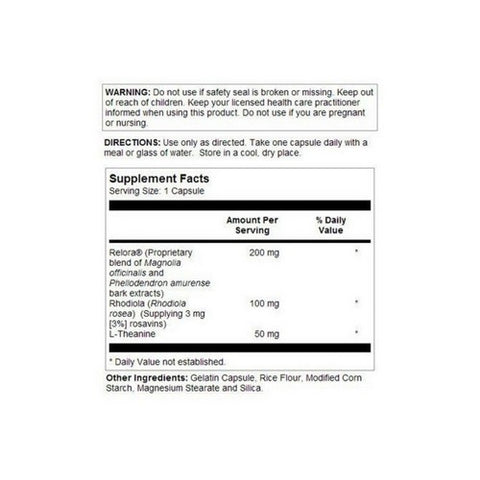 Life Time Nutritional Specialties, Calm & Calmer, 60 caps