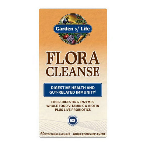 Garden of Life, Flora Cleanse, 60 caps