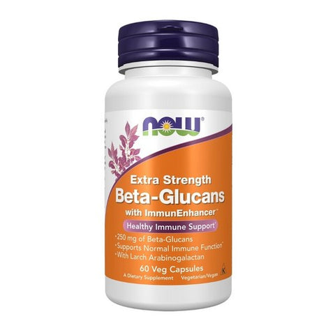 Now Foods, Beta Glucans with ImmunEnhancer, 60 vcaps
