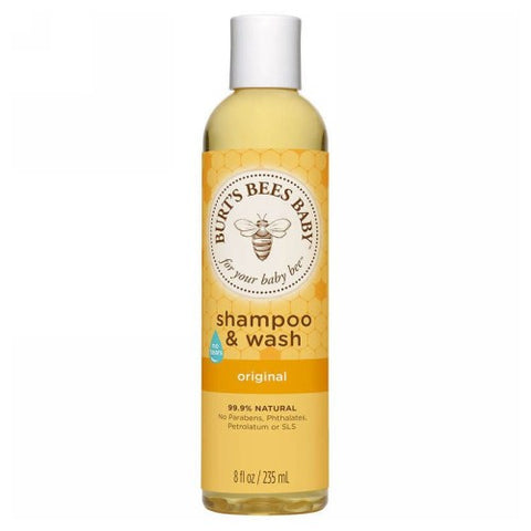 Burts Bees, Shampoo & Wash Tear-Free Original, 8 Oz