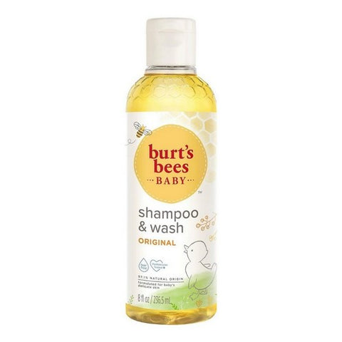 Burts Bees, Shampoo & Wash Tear-Free Original, 8 Oz