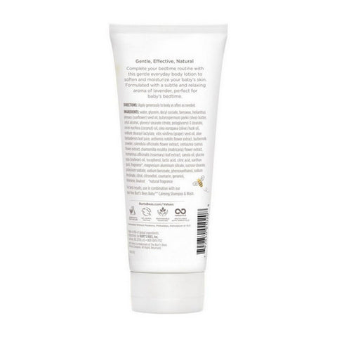 Burts Bees, Baby Nourishing Calming Lotion With Lavender, 6 Oz