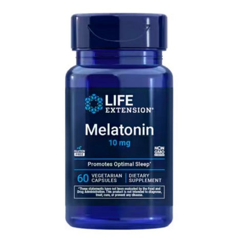 Life Extension, Melatonin, 10 mg, 6 Hour Timed Release 60 caps