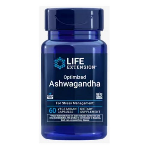 Life Extension, Optimized Ashwagandha Extract, 60 vcaps