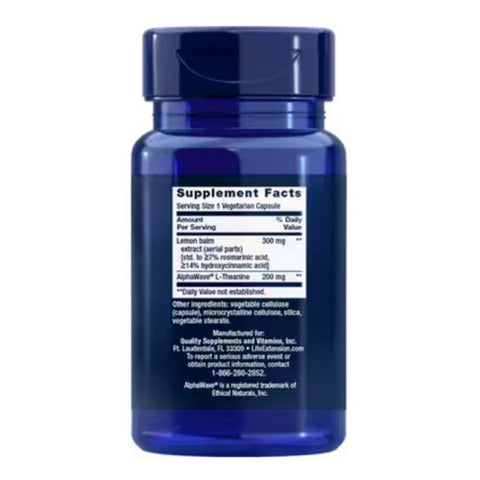 Life Extension, Natural Stress Relief, 30 vcaps