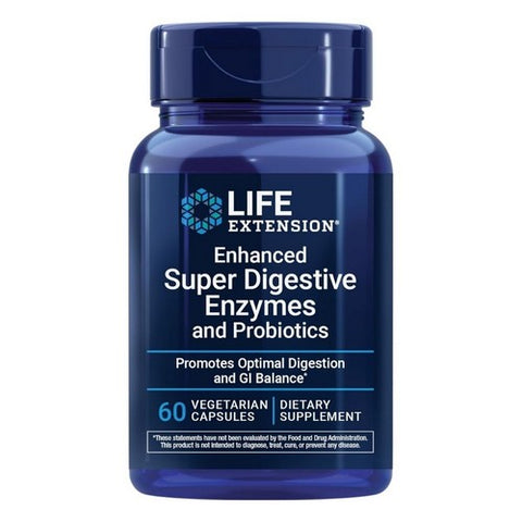 Life Extension, Enhanced Super Digestive Enzymes with Probiotics, 60 Veg Caps