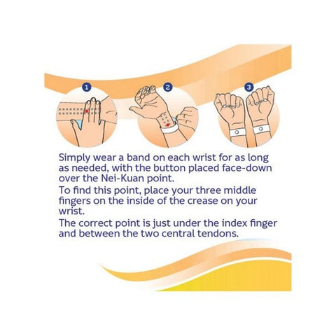 Sea-Band, Wristband Child Morning & Travel Sickness, 1 ct