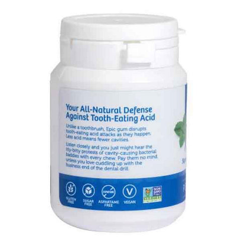 Epic Dental, Xylitol Gum, Peppermint 50 ct