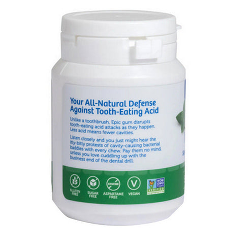 Epic Dental, Xylitol Gum, Spearmint 50 ct