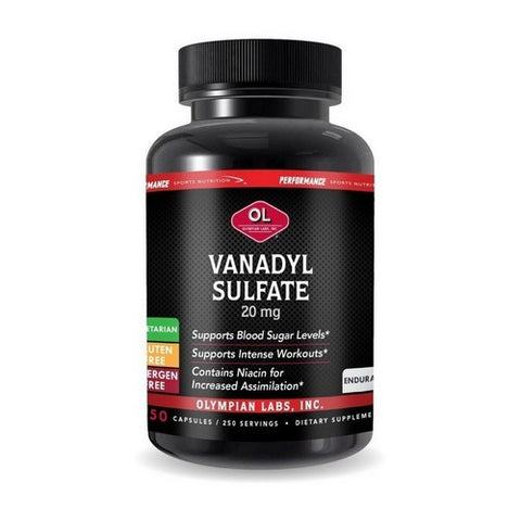 Olympian Labs, Vanadyl Sulfate, 250 caps