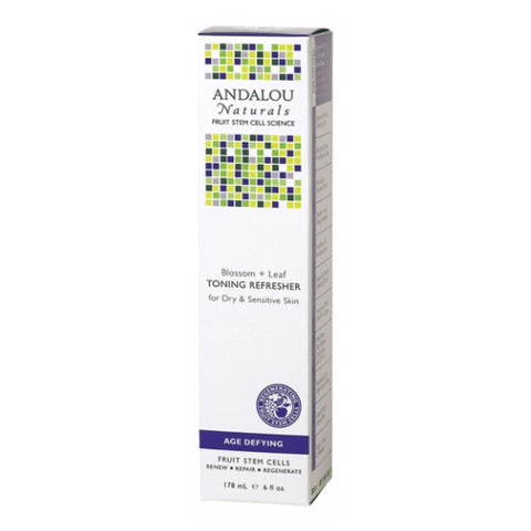 Andalou Naturals, Blossom + Leaf  Toning Refresher, 6 oz