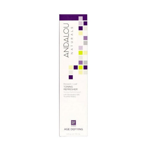Andalou Naturals, Blossom + Leaf  Toning Refresher, 6 oz