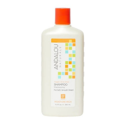Andalou Naturals, Moisture Rich Shampoo, Argan Oil & Shea 11.5 Oz