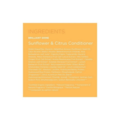 Andalou Naturals, Brilliant Shine Conditioner, Sunflower and Citrus 11.5 oz