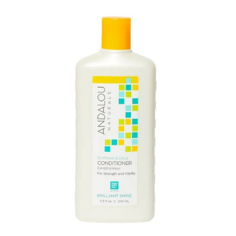 Andalou Naturals, Brilliant Shine Conditioner, Sunflower and Citrus 11.5 oz