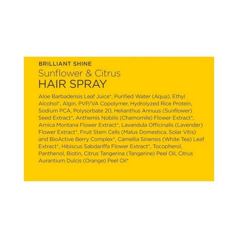 Andalou Naturals, Brilliant Shine Hair Spray, Sunflower and Citrus 8.2 oz