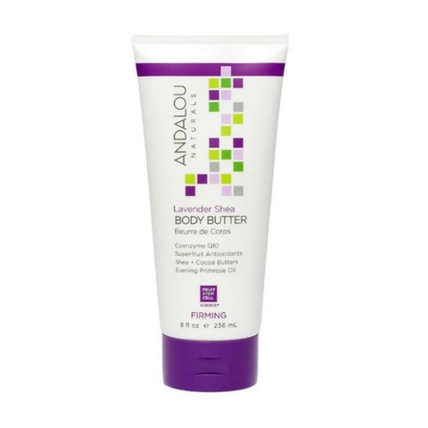Andalou Naturals, Body Butter, Lavender Shea 8 oz
